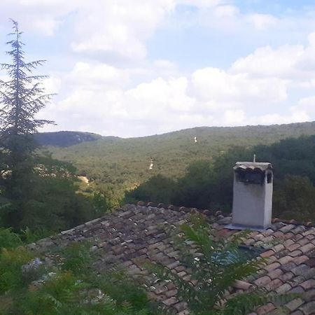 Gites La Ferme Accrochee A La Colline Lagorce  Exterior photo